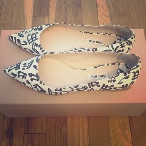Miu Miu flat shoe